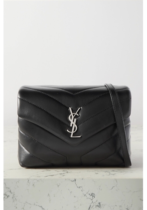 SAINT LAURENT - Loulou Toy Quilted Leather Shoulder Bag - Black - One size