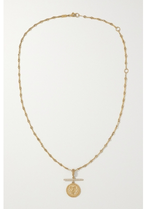 Azlee - 18-karat Gold Diamond Necklace - One size