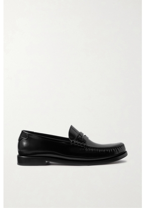 SAINT LAURENT - Le Loafer Glossed-leather Loafers - Black - IT36,IT36.5,IT37,IT37.5,IT38,IT38.5,IT39,IT39.5,IT40,IT40.5,IT41,IT41.5,IT42