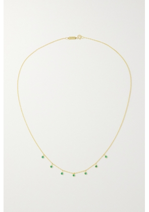 Jennifer Meyer - 18-karat Gold Emerald Necklace - Green - One size