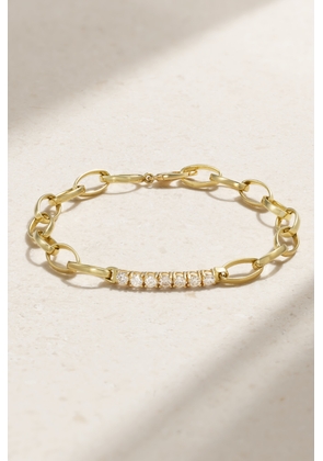 Jennifer Meyer - Medium Edith 18-karat Gold Diamond Bracelet - One size