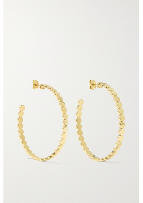 Jennifer Meyer - Medium Circle Link 18-karat Gold Hoop Earrings - One size