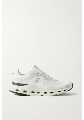 ON - Cloudnova Form Mesh And Leather Sneakers - White - US5,US5.5,US6,US6.5,US7,US7.5,US8,US8.5,US9,US9.5,US10,US10.5,US11
