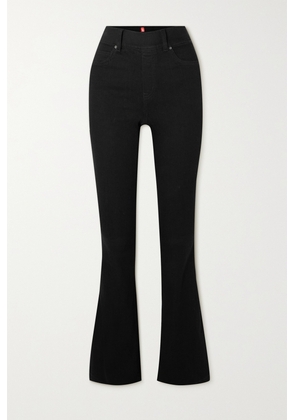 Spanx - High-rise Flared Jeans - Black - XS,S,M,L,XL