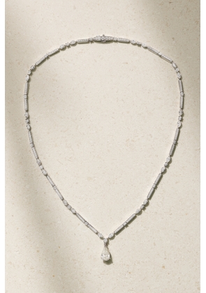De Beers Jewellers - Diamond Lines Snow Dance 18-karat White Gold Diamond Necklace - One size