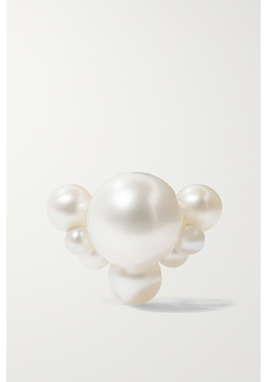 Sophie Bille Brahe - Chambre De Perle 14-karat Gold Pearl Single Earring - White - One size