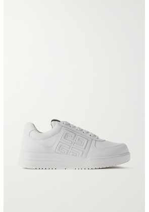 Givenchy - 4g Logo-embossed Leather Sneakers - White - IT35,IT36,IT36.5,IT37,IT37.5,IT38,IT38.5,IT39,IT39.5,IT40,IT40.5,IT41