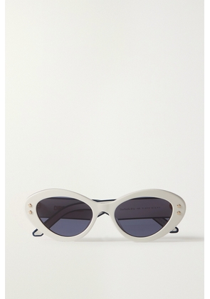 DIOR Eyewear - Diorpacific B1u Cat-eye Acetate Sunglasses - Blue - One size