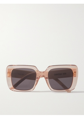 DIOR Eyewear - Wildior S3u Square-frame Acetate Sunglasses - Pink - One size