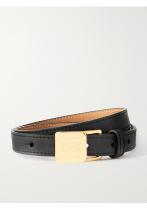Loewe - Amazona Leather Belt - Black - 65,70,75,80,85,90,95,100,105,110,115