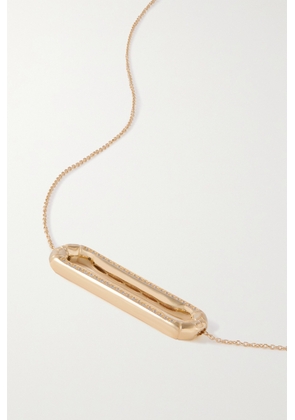 Lauren Rubinski - 14-karat Gold Diamond Necklace - One size
