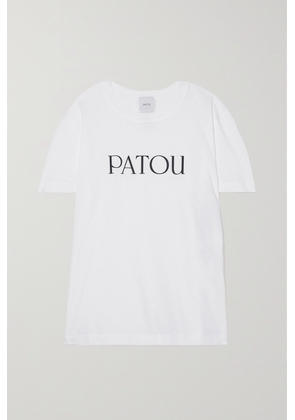 Patou - Essential Cotton-jersey T-shirt - White - x small,small,medium,large,x large