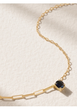 Yvonne Léon - 18-karat Gold Sapphire Necklace - Blue - One size