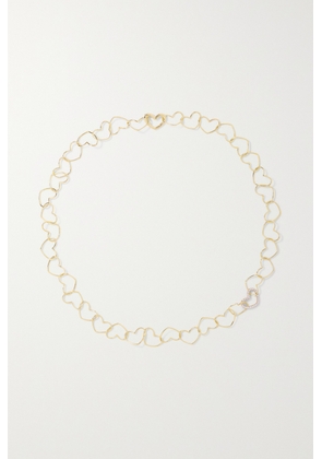 Yvonne Léon - 9-karat Gold Diamond Necklace - One size
