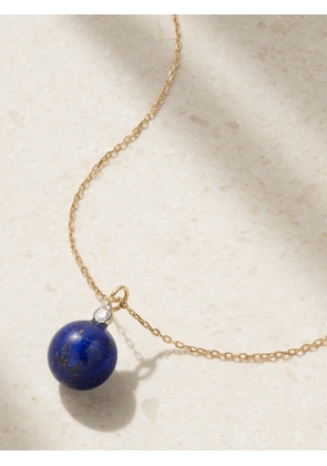 Mateo - 14-karat Gold, Lapis Lazuli And Diamond Necklace - Blue - One size