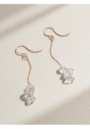 Melissa Joy Manning - 14-karat Recycled Gold Herkimer Diamond Earrings - One size