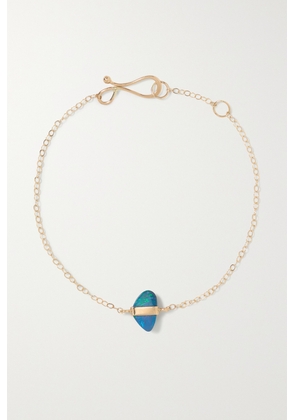 Melissa Joy Manning - 14-karat Recycled Gold Opal Bracelet - Blue - One size
