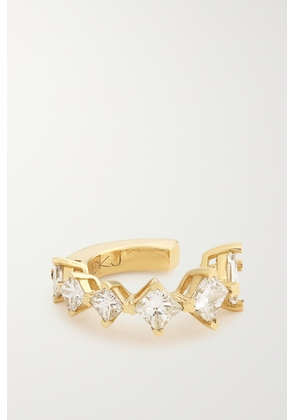 Diane Kordas - 18-karat Gold Diamond Ear Cuff - One size