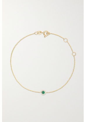 Diane Kordas - Evil Eye 18-karat Gold, Malachite And Diamond Bracelet - Green - One size
