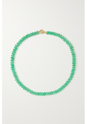 Irene Neuwirth - Candy 18-karat Gold Chrysoprase Necklace - Green - One size