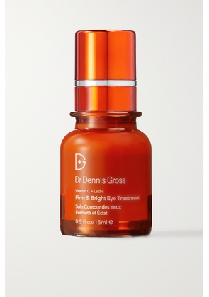 Dr. Dennis Gross Skincare - + Net Sustain Vitamin C + Lactic Firm & Bright Eye Treatment, 15ml - One size