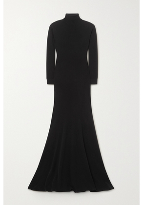 SAINT LAURENT - Cashmere Turtleneck Gown - Black - S,M,L,XL