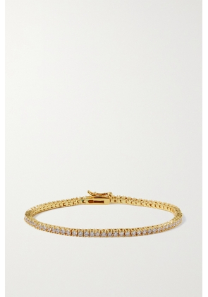 Roxanne Assoulin - On The Rox Rally Gold-tone Cubic Zirconia Bracelet - Neutrals - One size
