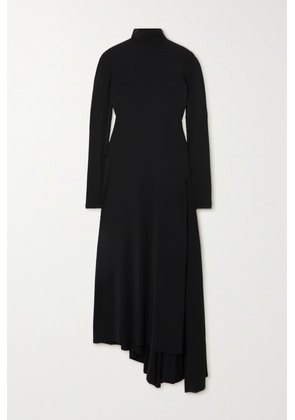 Balenciaga - Draped Layered Stretch-modal Jersey Playsuit - Black - FR34,FR36,FR40