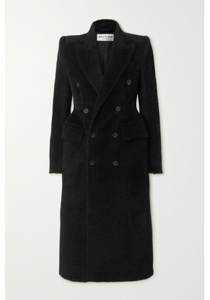 Balenciaga - Hourglass Double-breasted Wool-blend Twill Coat - Black - FR32,FR34,FR36,FR38,FR40