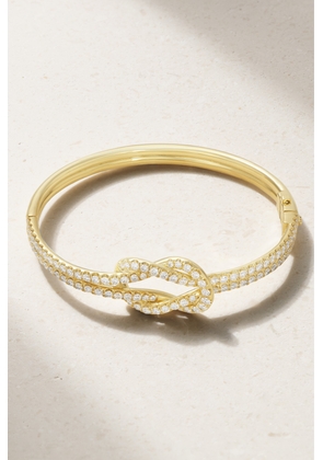 Anita Ko - Knot 18-karat Gold Diamond Bracelet - One size