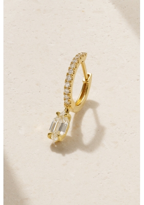 Anita Ko - Huggies 18-karat Gold Diamond Single Earring - One size