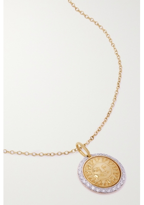 Marina B - Soleil 18-karat Gold Diamond Necklace - One size