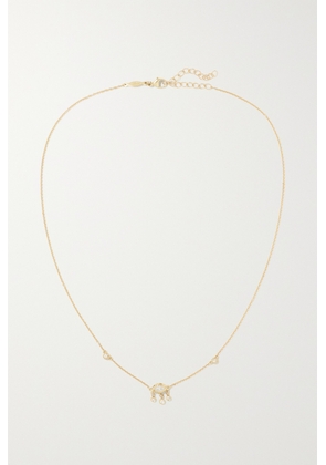 Jacquie Aiche - Sophia Shaker 14-karat Gold Diamond Necklace - One size