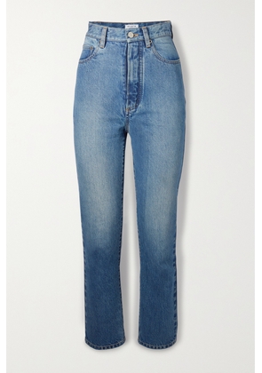 Alaïa - High-rise Slim-leg Jeans - Blue - FR34,FR36,FR38,FR40,FR42,FR44,FR46