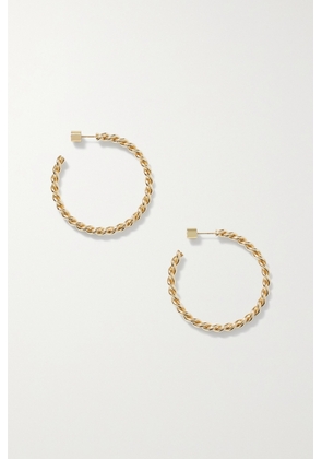 Jennifer Fisher - Baby Ayesha Gold-plated Hoop Earrings - One size