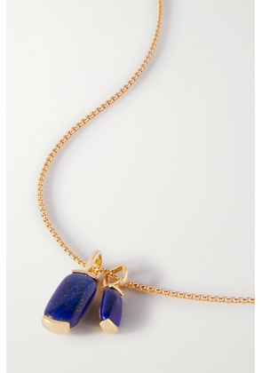 Fernando Jorge - Oblong 18-karat Gold Lapis Lazuli Necklace - Blue - One size