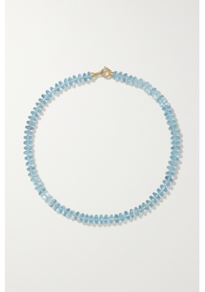 Irene Neuwirth - Candy 18-karat Gold Aquamarine Necklace - Blue - One size