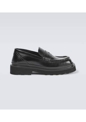 Dolce&Gabbana City Trek leather penny loafers