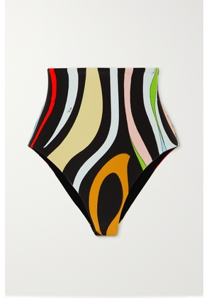 PUCCI - Marmo Printed Bikini Briefs - Black - x small,small,medium,large