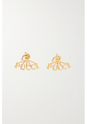 PUCCI - Gold-plated Earrings - One size