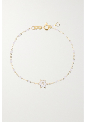 Gigi Clozeau - Étoile 18-karat Gold, Resin And Diamond Bracelet - One size