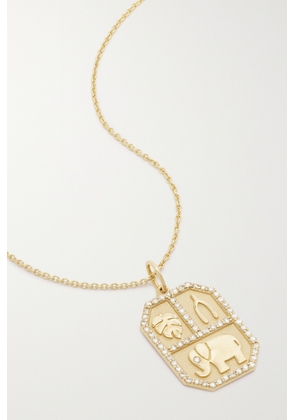 Sydney Evan - Icon 14-karat Gold Diamond Necklace - One size