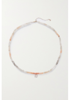 Sydney Evan - 14-karat Gold, Quartz And Diamond Necklace - One size