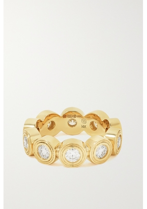 Sydney Evan - 14-karat Gold Diamond Ring - 6 1/2