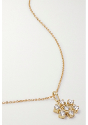 Sydney Evan - Small Eye 14-karat Gold Diamond Necklace - One size