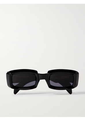 Jacques Marie Mage - Square-frame Acetate Sunglasses - Black - One size