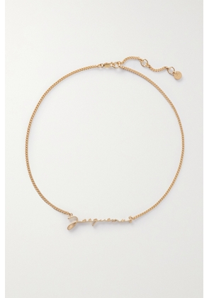 Jacquemus - La Chaine Gold-tone Necklace - One size