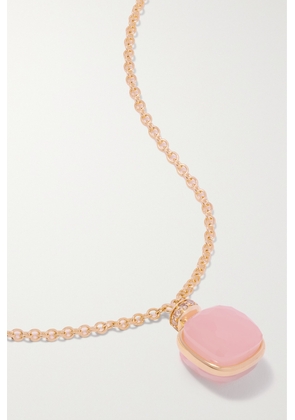 Pomellato - Nudo 18-karat Rose Gold Multi-stone Necklace - One size