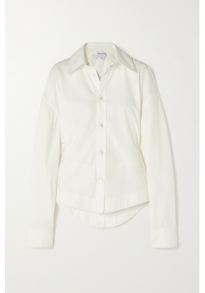 Bottega Veneta - Cotton-poplin Shirt - White - IT36,IT38,IT40,IT42,IT44,IT46
