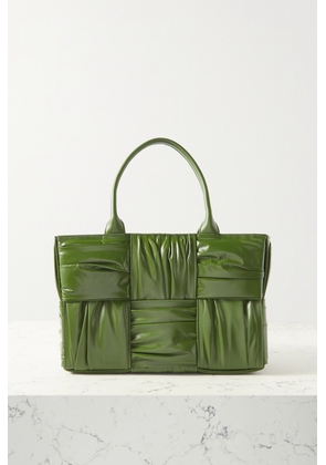 Bottega Veneta - Arco Small Gathered Intrecciato Leather Tote - Green - One size